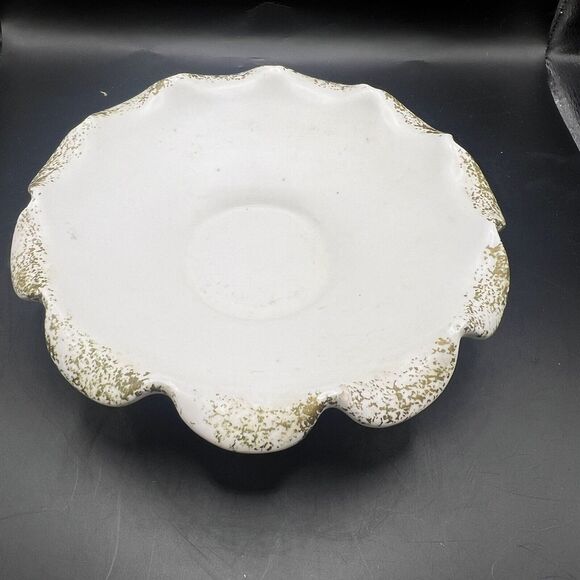 Bowl for Pitcher Vintage Inarco E 1208 Bowl Saucer White Gold 1960s - Picture 1 of 9